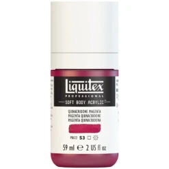 Professional Soft Body Acrylic - Quinacridone Magenta - Universal