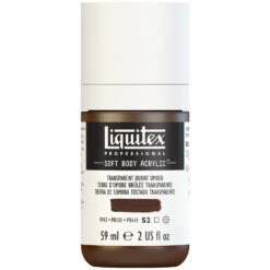 Professional Soft Body Acrylic - Transparent Burnt Umber - Universal
