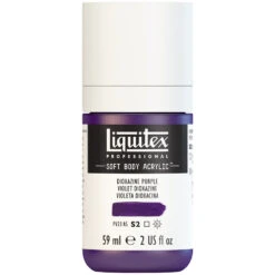 Professional Soft Body Acrylic - Dioxazine Purple - Universal -Liquitex 69347