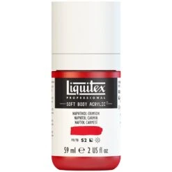Professional Soft Body Acrylic - Naphthol Crimson - Universal