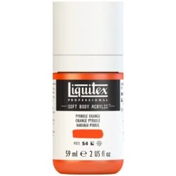 Professional Soft Body Acrylic - Pyrrole Orange - Universal