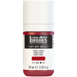 Professional Soft Body Acrylic - Pyrrole Crimson - Universal