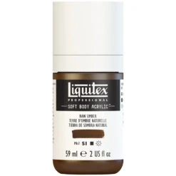 Professional Soft Body Acrylic - Raw Umber - Universal