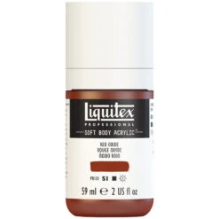 Professional Soft Body Acrylic - Red Oxide - Universal