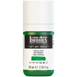 Professional Soft Body Acrylic - Emerald Green - Universal