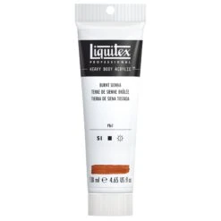 Professional Heavy Body Acrylic - Burnt Sienna -Liquitex 69518