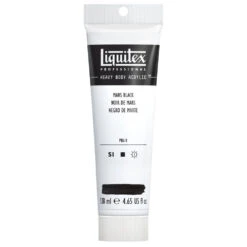 Professional Heavy Body Acrylic - Mars Black -Liquitex 69544