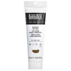 Professional Heavy Body Acrylic - Transparent Raw Umber -Liquitex 69554