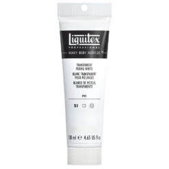 Professional Heavy Body Acrylic - Transparent Mixing White -Liquitex 69557