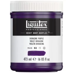 Professional Heavy Body Acrylic - Dioxazine Purple -Liquitex 69572