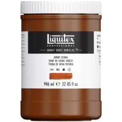 Professional Heavy Body Acrylic - Burnt Sienna -Liquitex 69595