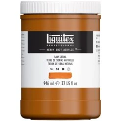 Professional Heavy Body Acrylic - Raw Sienna -Liquitex 69607