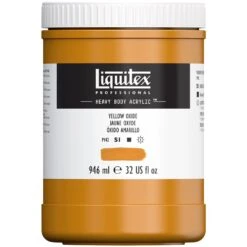 Professional Heavy Body Acrylic - Yellow Oxide -Liquitex 69610
