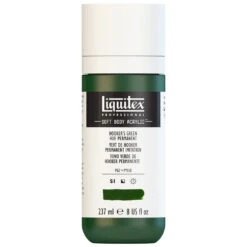 Professional Soft Body Acrylic - Hookerâs Green Hue Permanent - Universal -Liquitex 69895