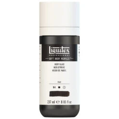 Professional Soft Body Acrylic - Ivory Black - Universal -Liquitex 69899
