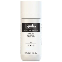 Professional Soft Body Acrylic - Titanium White - Universal -Liquitex 69923