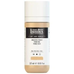 Professional Soft Body Acrylic - Unbleached Titanium - Universal -Liquitex 69926