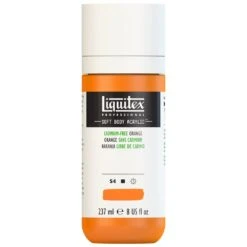 Professional Soft Body Acrylic - Cadmium-Free Orange - Universal -Liquitex 69931