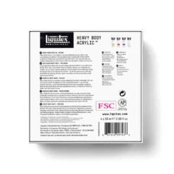 Heavy Body Acrylic Set - 4x59ml - Mixing -Liquitex 70227