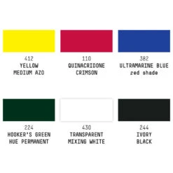 Soft Body Acrylic Set - 6x59ml - Mixing -Liquitex 70299