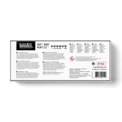 Soft Body Acrylic Set - 6x59ml - Mixing -Liquitex 70301