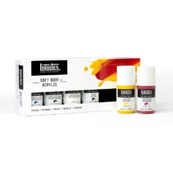 Soft Body Acrylic Set - 6x59ml - Mixing -Liquitex 70303