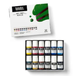 Soft Body Acrylic Set - 12x22ml - Essentials -Liquitex 70314
