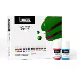 Soft Body Acrylic Set - 12x22ml - Essentials -Liquitex 70315
