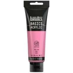 Basics Acrylic Color - Rose Pink