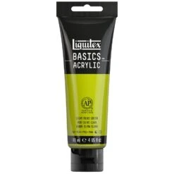 Basics Acrylic Color - Light Olive Green
