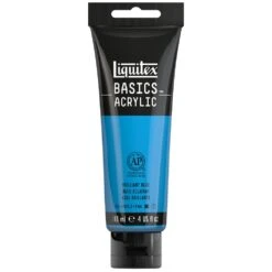 Basics Acrylic Color - Brilliant Blue