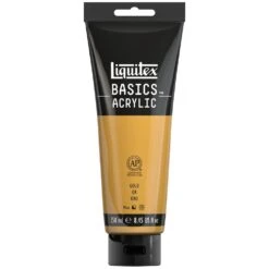 Basics Acrylic Color - Gold -Liquitex 70621