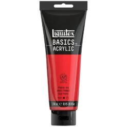 Basics Acrylic Color - Pyrrole Red -Liquitex 70624