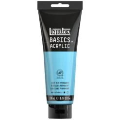 Basics Acrylic Color - Light Blue Permanent -Liquitex 70633