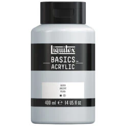 Basics Acrylic Color - Silver -Liquitex 70650