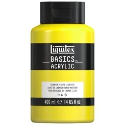 Basics Acrylic Color - Cadmium Yellow Light Hue -Liquitex 70654