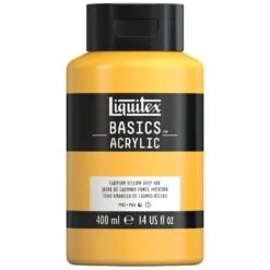 Basics Acrylic Color - Cadmium Yellow Deep Hue -Liquitex 70655
