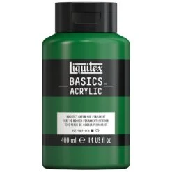 Basics Acrylic Color - Hookerâs Green Hue Permanent -Liquitex 70671