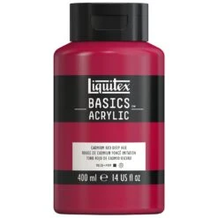 Basics Acrylic Color - Cadmium Red Deep Hue -Liquitex 70674