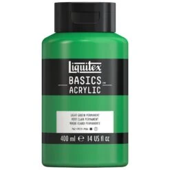Basics Acrylic Color - Light Green Permanent -Liquitex 70675