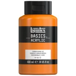 Basics Acrylic Color - Cadmium Orange Hue -Liquitex 70690