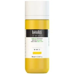 Professional Soft Body Acrylic - Cadmium-Free Yellow Medium - Universal -Liquitex 70821