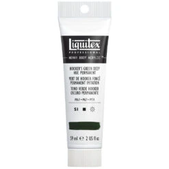 Professional Heavy Body Acrylic - Hookerâs Green Deep Hue Permanent