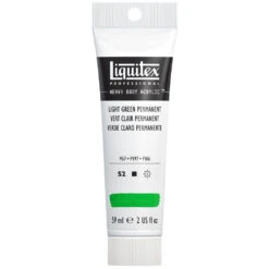 Professional Heavy Body Acrylic - Light Green Permanent