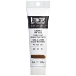 Professional Heavy Body Acrylic - Transparent Raw Umber