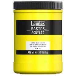Basics Acrylic Color - Cadmium Yellow Light Hue -Liquitex 72183