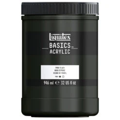 Basics Acrylic Color - Ivory Black -Liquitex 72186