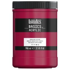 Basics Acrylic Color - Cadmium Red Deep Hue -Liquitex 72188