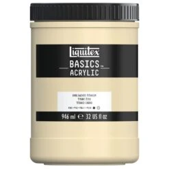Basics Acrylic Color - Unbleached Titanium -Liquitex 72195