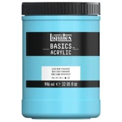 Basics Acrylic Color - Light Blue Permanent -Liquitex 72199